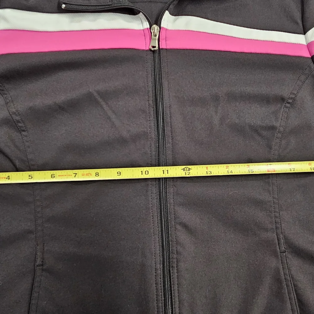Made for Life Black and Pink Jacket and Pants with Color Blocking - Picture 3 of 8
